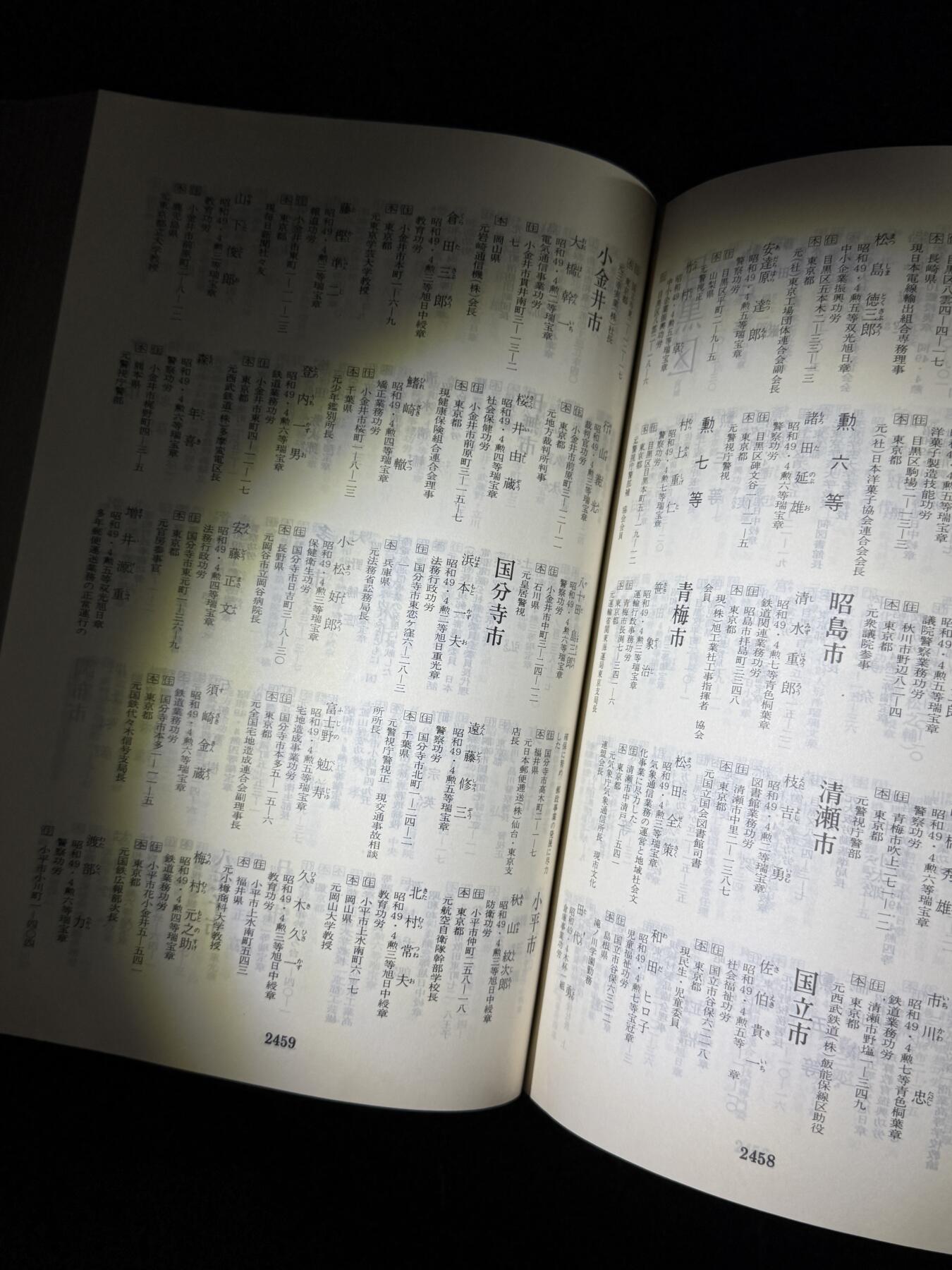 戎马世界章牌大赏第110期 日本叙勋者名鉴，非常厚重