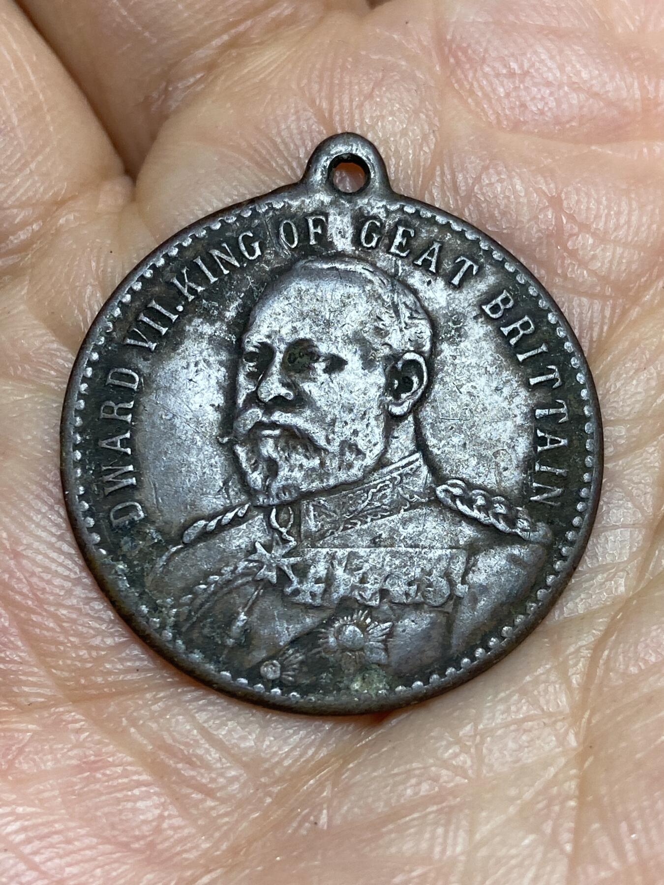 2026年第十五场(总第一百八十四场）外国好品散币场(免佣金) 英国🇬🇧纪念章(爱德华七世肖像纪念章)