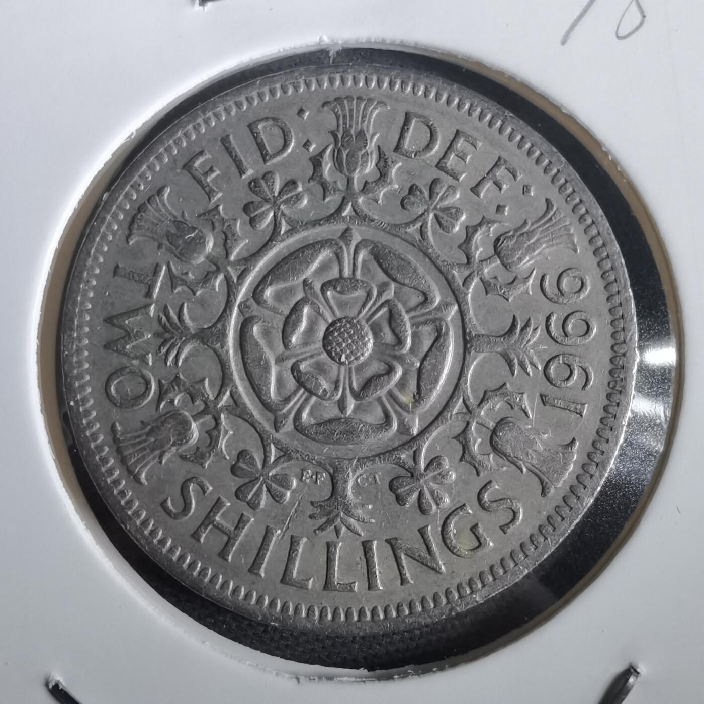 沼泽如烟--第973场 英国1966年2先令