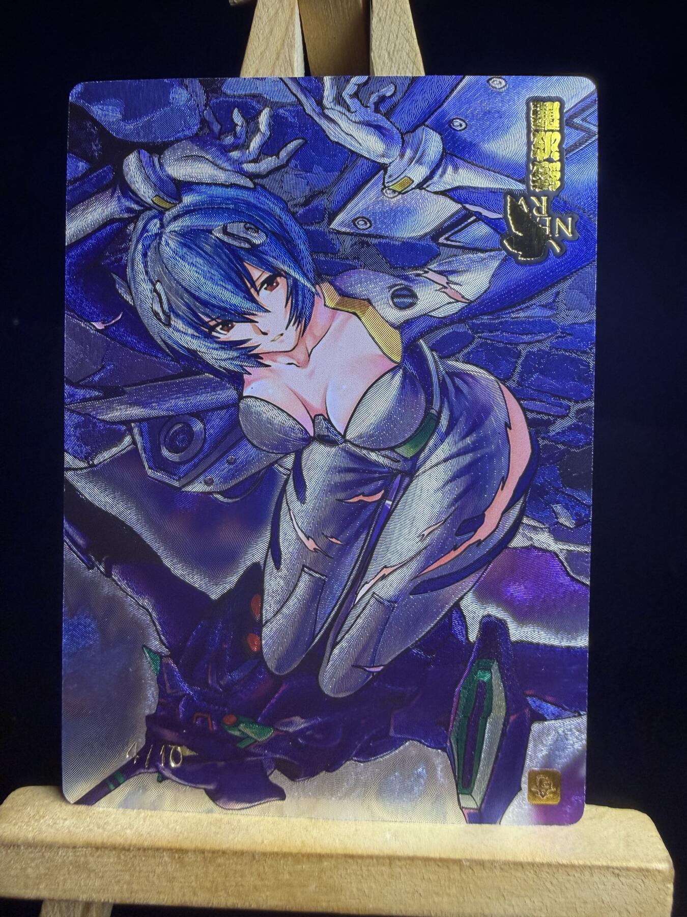 奇点新卡 无佣金 不寄存 不收拍   主攻奇点（有大佬赞助）需要多宫大佬请私聊 部分卡牌设有底价（不想玩的那么累，即使有底价也会比市场价便宜的多，懂的自然懂） 拒绝小号抬价 大家放心拍 所有拍品部分套有卡膜 部分卡牌多宫 自制卡牌 不包厂瑕 放大镜 品控 勿拍 流拍商品会循环 感谢大家支持 留个关注 不定时上新 谢谢 奇点卡牌04号 限编 原创 绫波丽 04限编