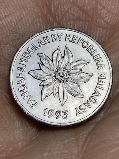 2026年第十五场(总第一百八十四场）外国好品散币场(免佣金) - 马达加斯加🇲🇬1993年1法郎