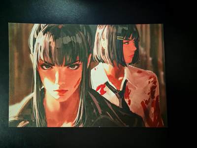 琦卡当当铺～第30期★★一大波美女正向你走来~支持寄存★★~【9点40结束】扫码加群抽[包邮券]~ - 摩点众筹-顾正炜GUWEIZ-“自带故事Buff”暗黑系插画-明信片-1张