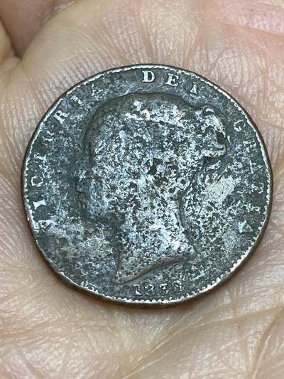 2026年第十五场(总第一百八十四场）外国好品散币场(免佣金) - 英国🇬🇧1838年1法新(维多利亚女王青年头像)