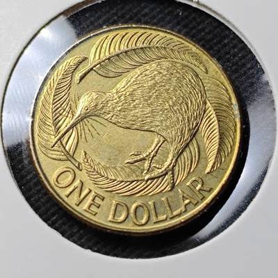 KK钱币收藏小铺  第389期  2月预留时间 周末发货 - 新西兰1元 