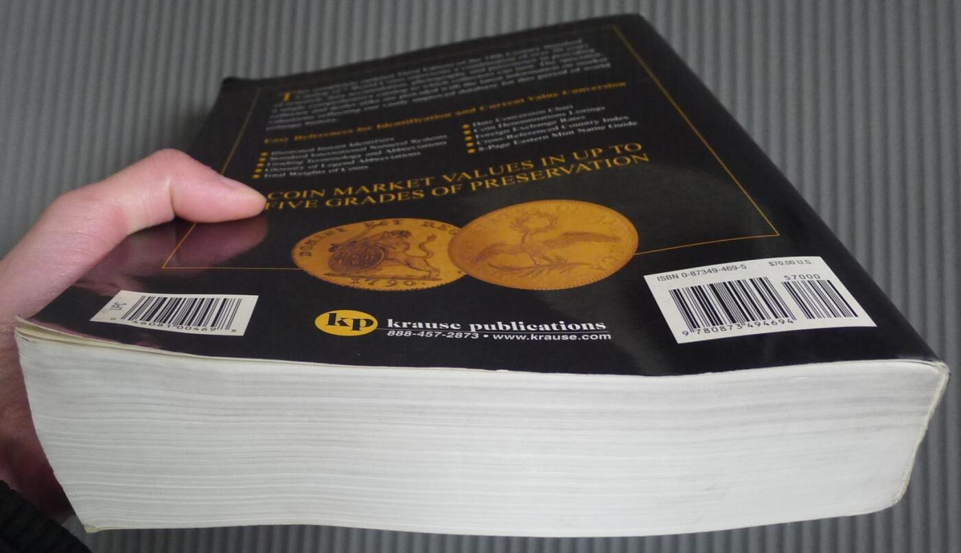 世界钱币章牌书籍专场拍卖01.25 世界硬币目录1701--1800