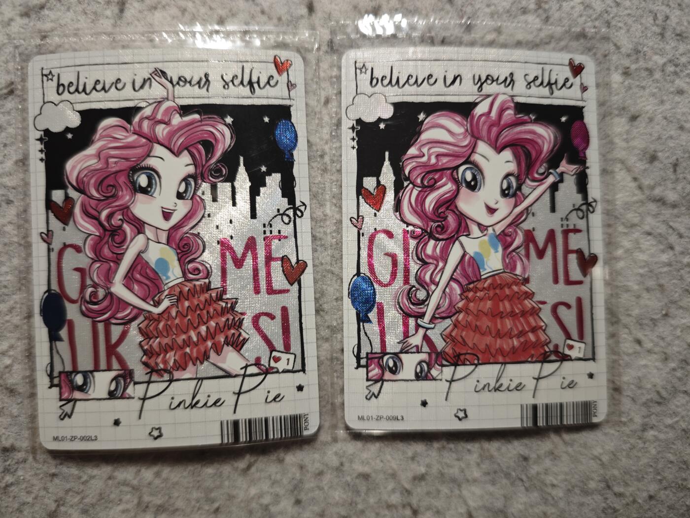 【随心含颖卡拍54期】卡游/集卡社/卡卡沃 抽卡机专场拍卖【无佣金】 卡游 小马宝莉 碧琪2张