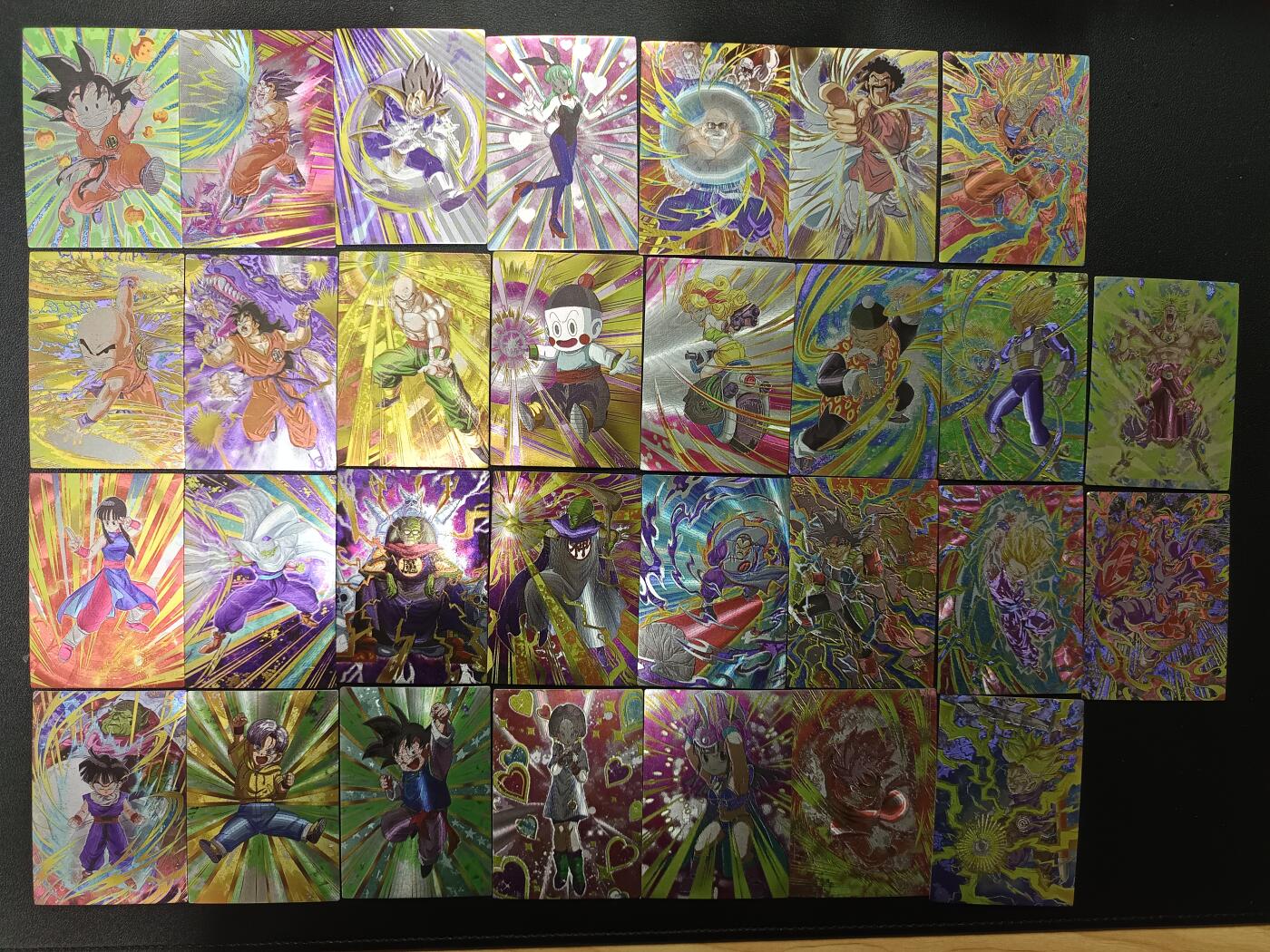 天玑星卡拍第165期《1.26周一截拍》持续收拍收评中 满赠卡需备注 大圣卡通 龙珠大爆裂炫光收藏卡 30张