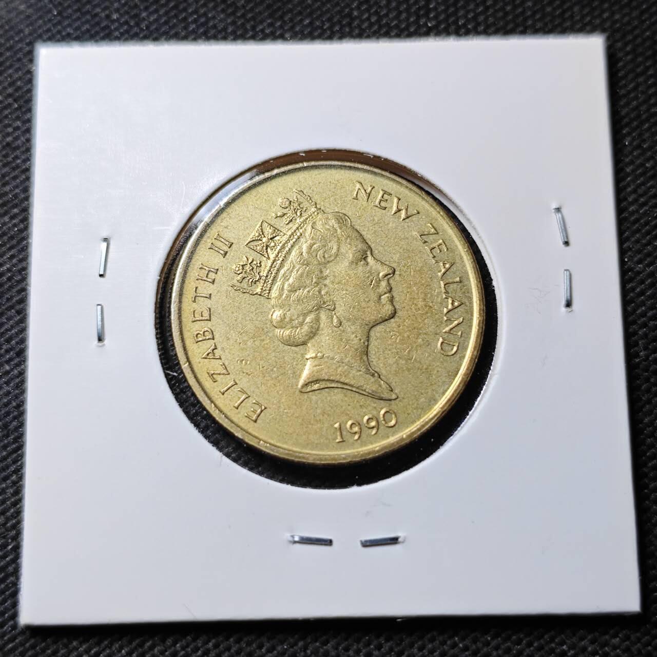 KK钱币收藏小铺  第389期  2月预留时间 周末发货  新西兰2元