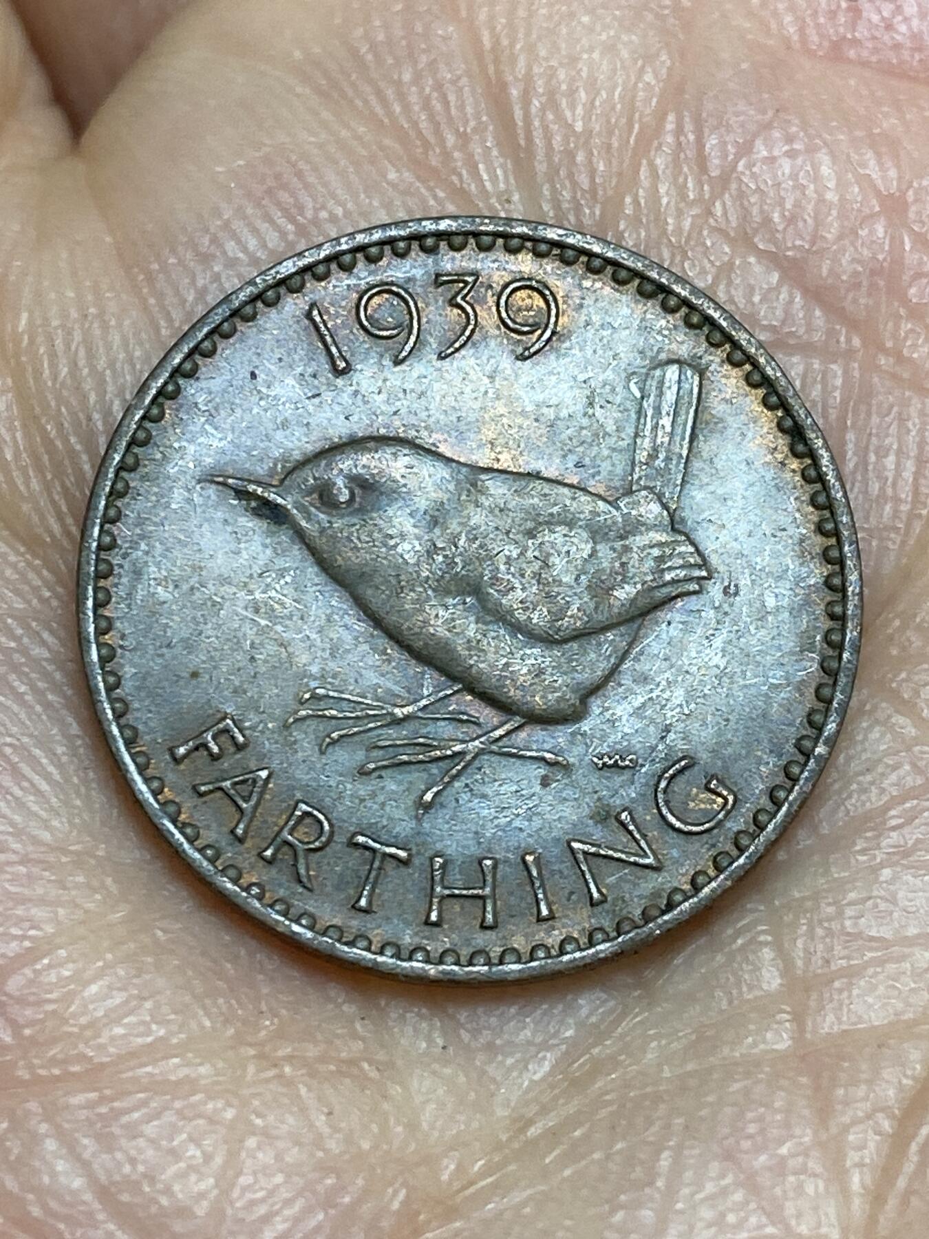 2026年第十五场(总第一百八十四场）外国好品散币场(免佣金) 英国🇬🇧1939年1法新(乔治六世第一版)