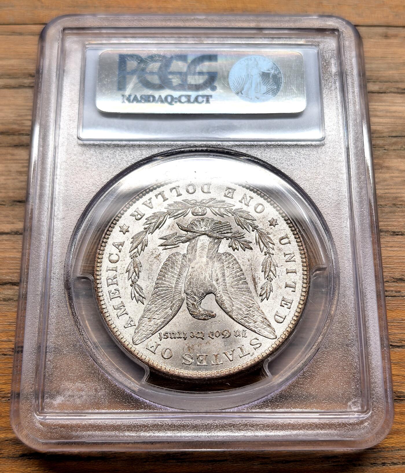 凡希社世界钱币微拍第三百十九期 1886美国摩根壹元大银PCGS-MS64