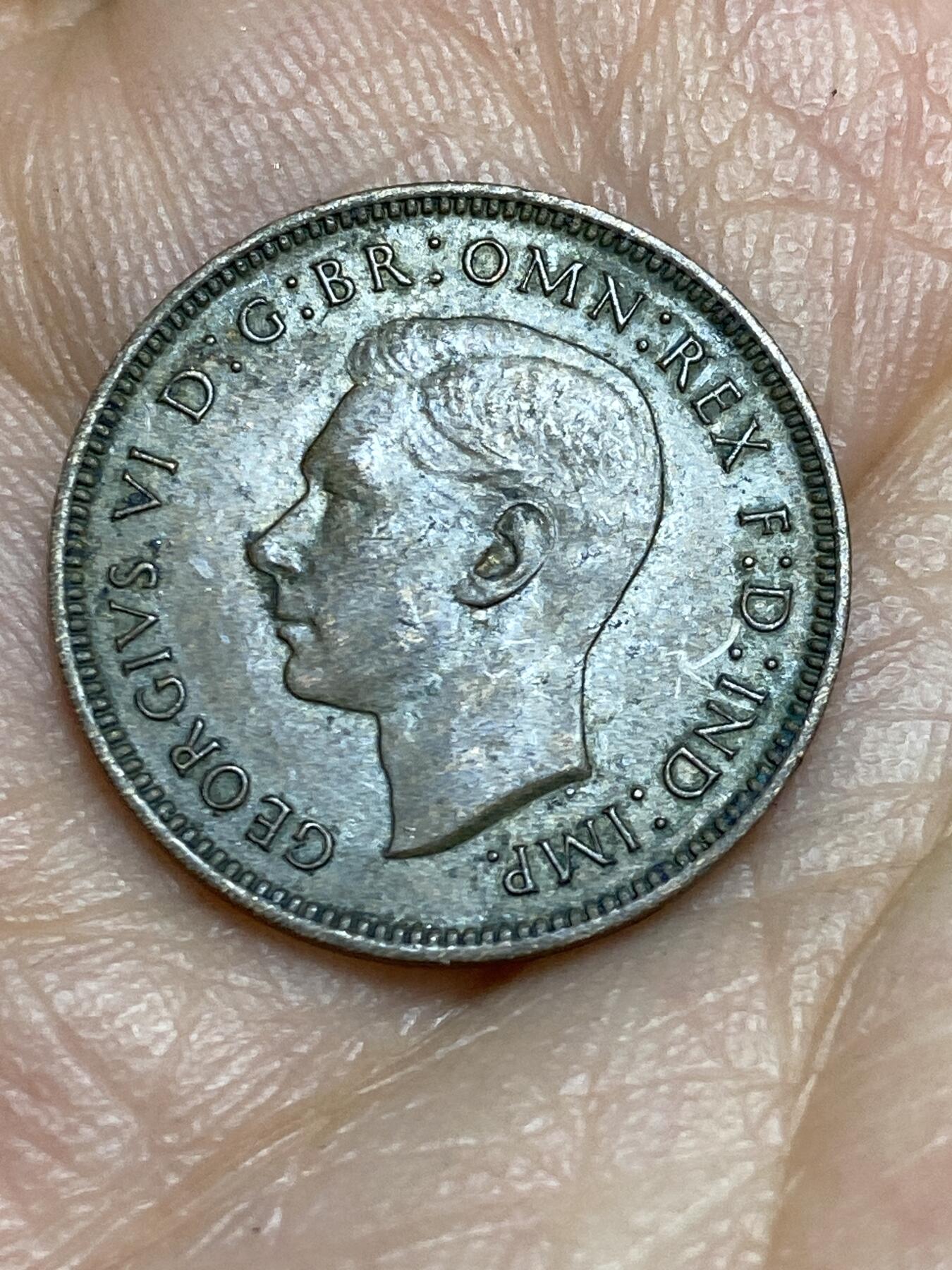 2026年第十五场(总第一百八十四场）外国好品散币场(免佣金) 英国🇬🇧1948年1法新(乔治六世第一版，关门年)