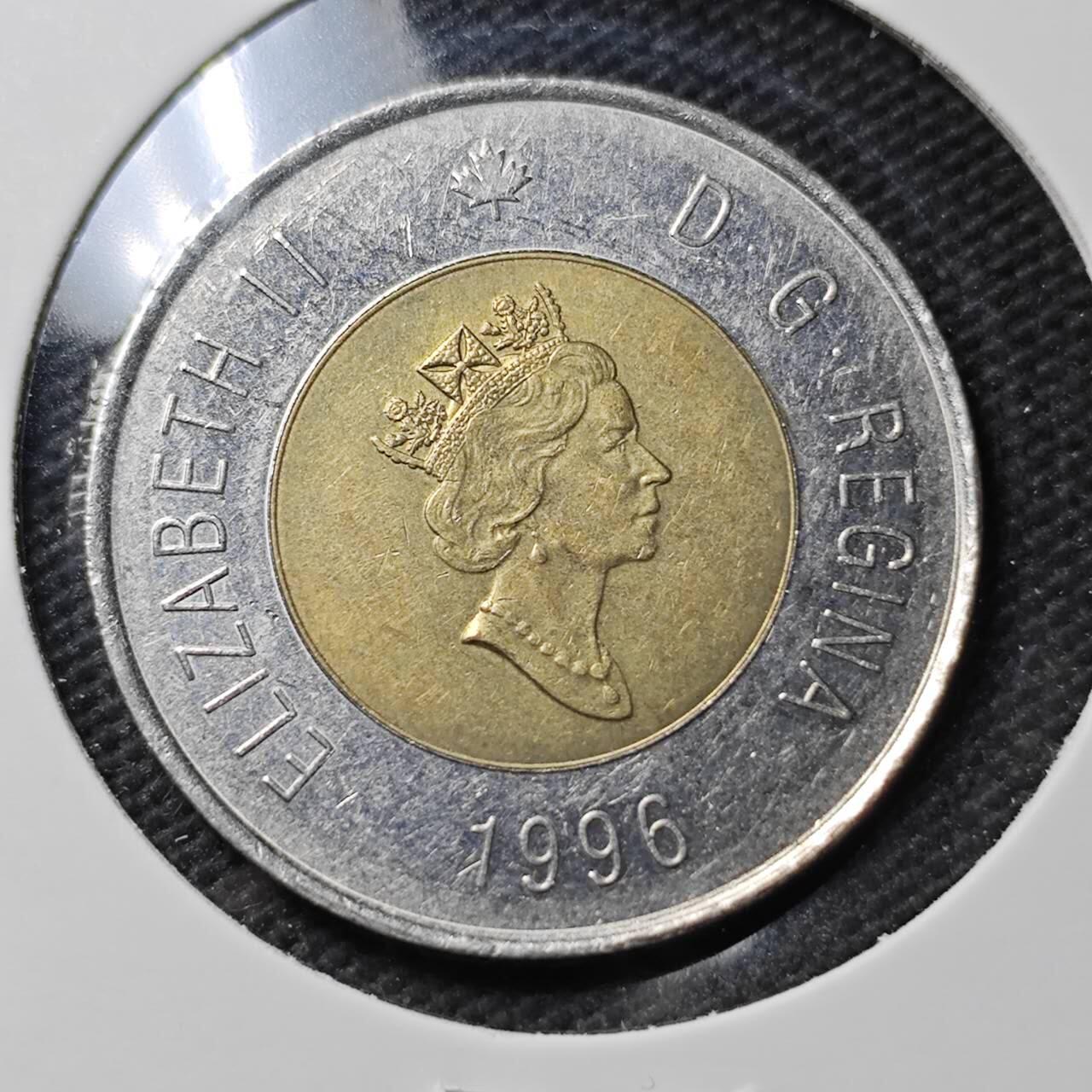 KK钱币收藏小铺  第389期  2月预留时间 周末发货  加拿大2元