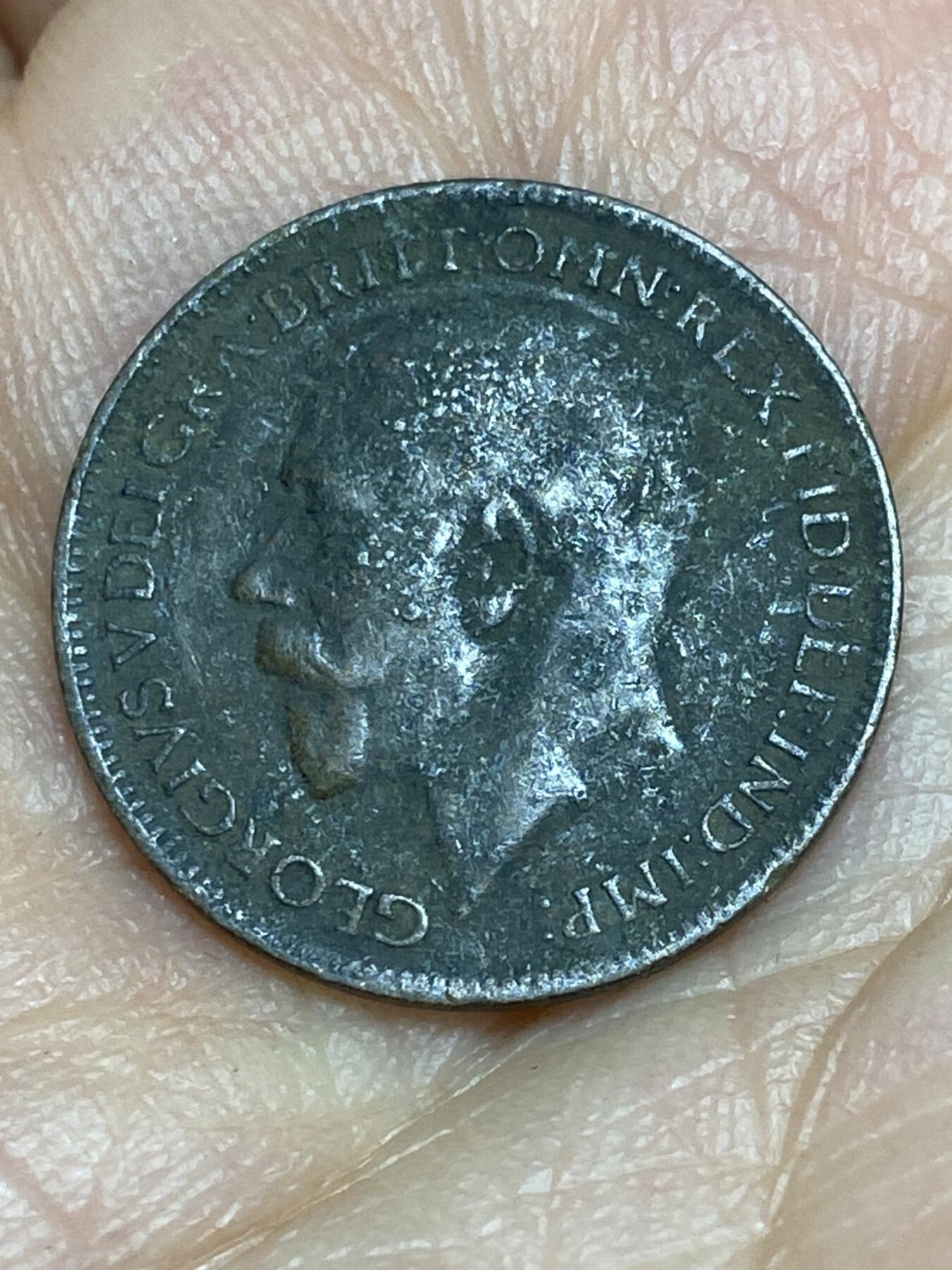 2026年第十五场(总第一百八十四场）外国好品散币场(免佣金) 英国🇬🇧1914年1法新(乔治五世第一版)