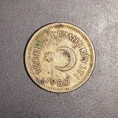 2026C2逸泉钱币C2世界各国纸钞钱币纪念币专场第七场C2 1-420 - 220土耳其1950硬币