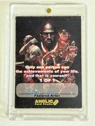 NO.22 好又多金牌大场，年前倒数第3期！每周一站式配齐，方便凑单！（周6晚9点截拍，卖家送拍0抽成！） 【1/1手绘卡】画师pirst uess NAB球星 蓝箭 贾马尔穆雷【球随穆雷，锋芒直锐】