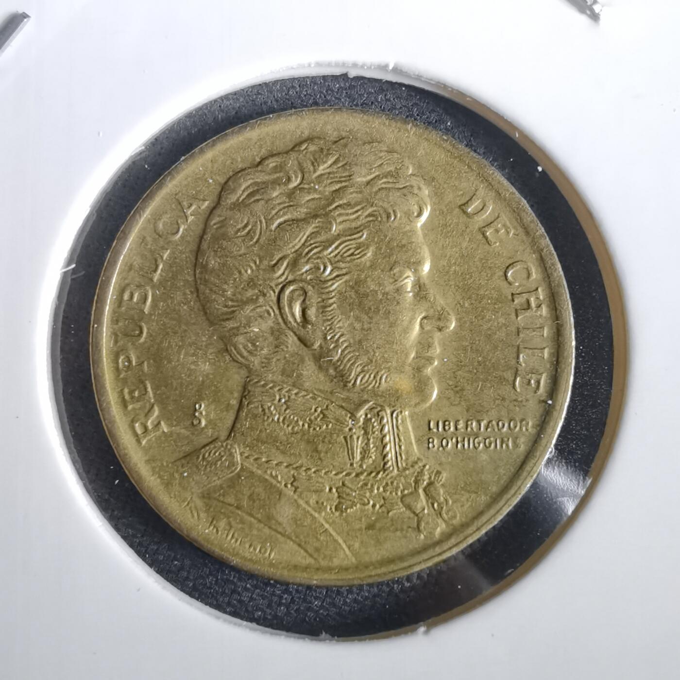 沼泽如烟--第973场 智利1992年10比索