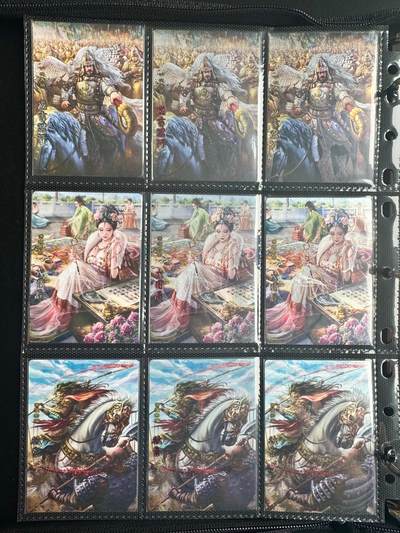 NO.22 好又多金牌大场，年前倒数第3期！每周一站式配齐，方便凑单！（周6晚9点截拍，卖家送拍0抽成！） 【套卡+卡册】卡玩帕克 神州群英志1-3弹齐，含三工艺套卡、解锁卡、599档特卡，2本卡册，送海报2个