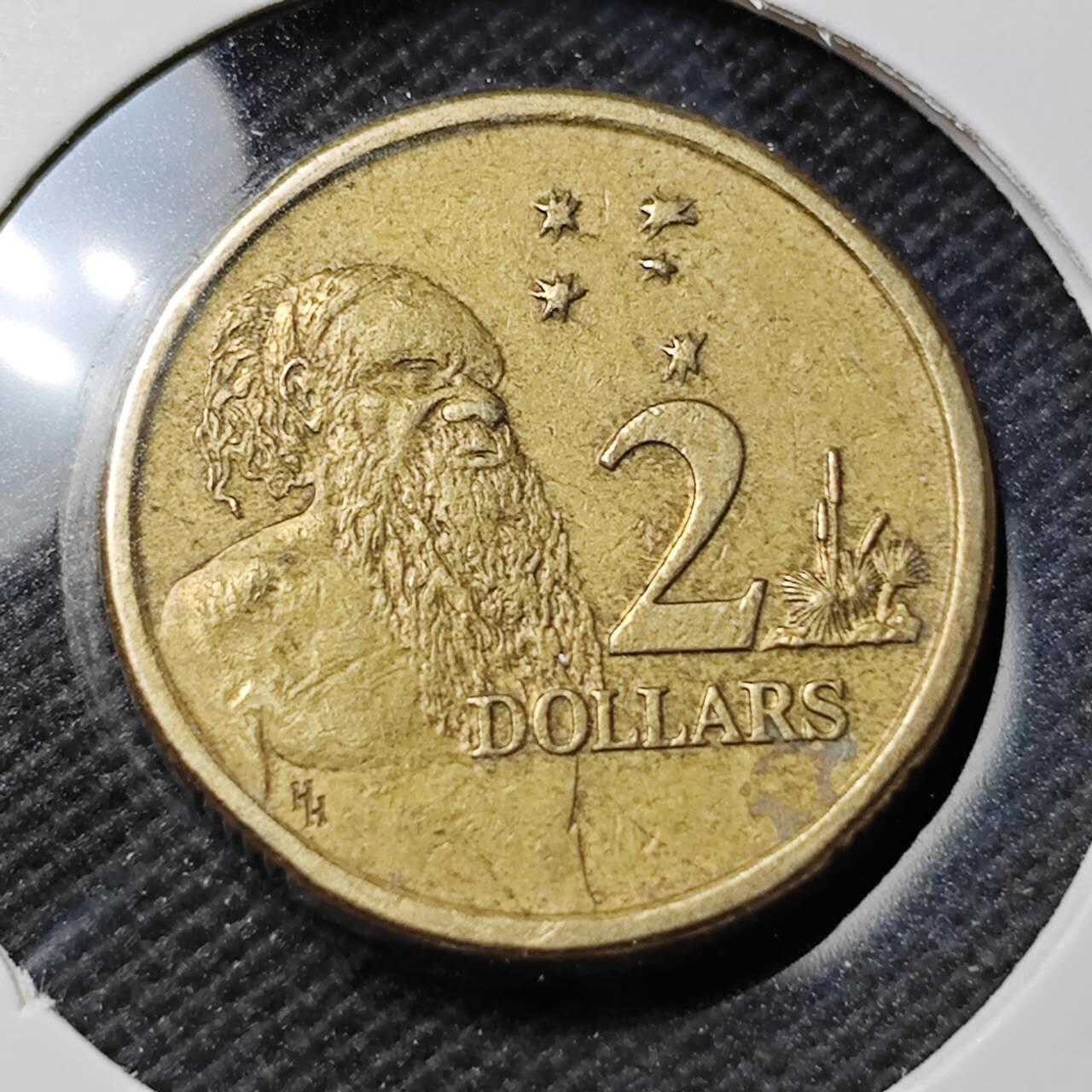 KK钱币收藏小铺  第389期  2月预留时间 周末发货  澳大利亚2元