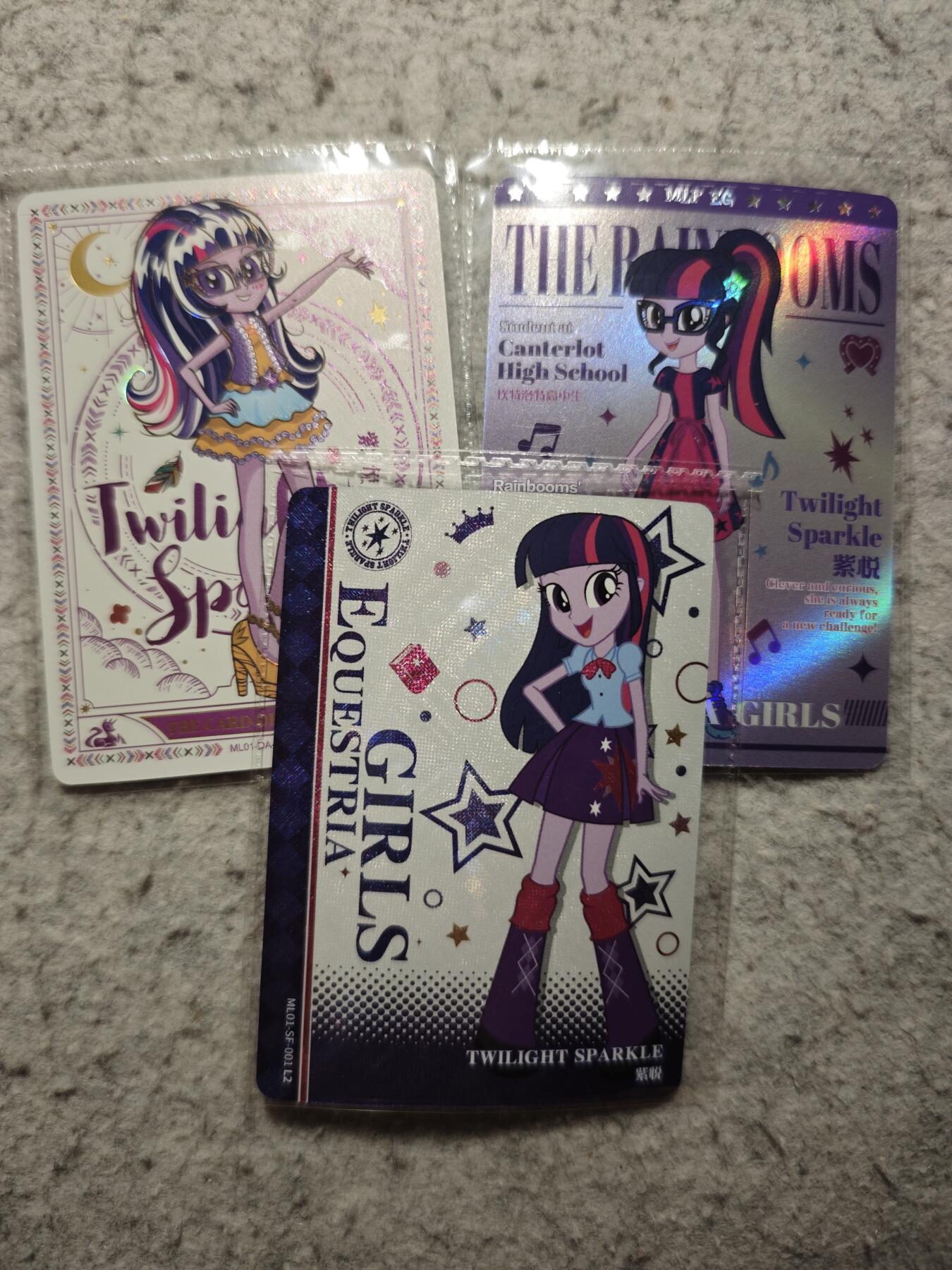 【随心含颖卡拍54期】卡游/集卡社/卡卡沃 抽卡机专场拍卖【无佣金】 卡游 小马宝莉 紫悦小盘 