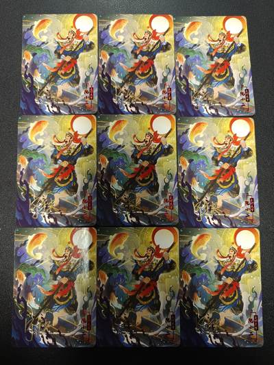 天玑星卡拍第165期《1.26周一截拍》持续收拍收评中 满赠卡需备注 - 【亲签卡】宁缺卡牌 水浒传 阮小二 亲签卡 普卡 九张