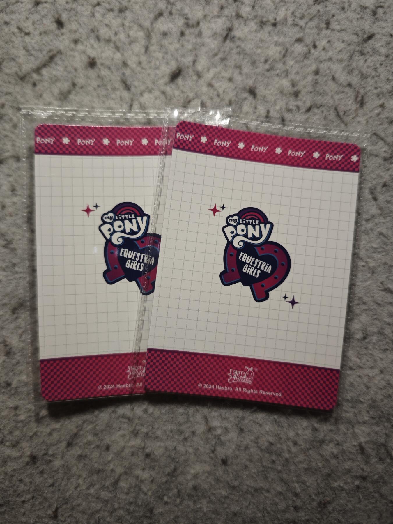 【随心含颖卡拍54期】卡游/集卡社/卡卡沃 抽卡机专场拍卖【无佣金】 卡游 小马宝莉 云宝2张魔法书