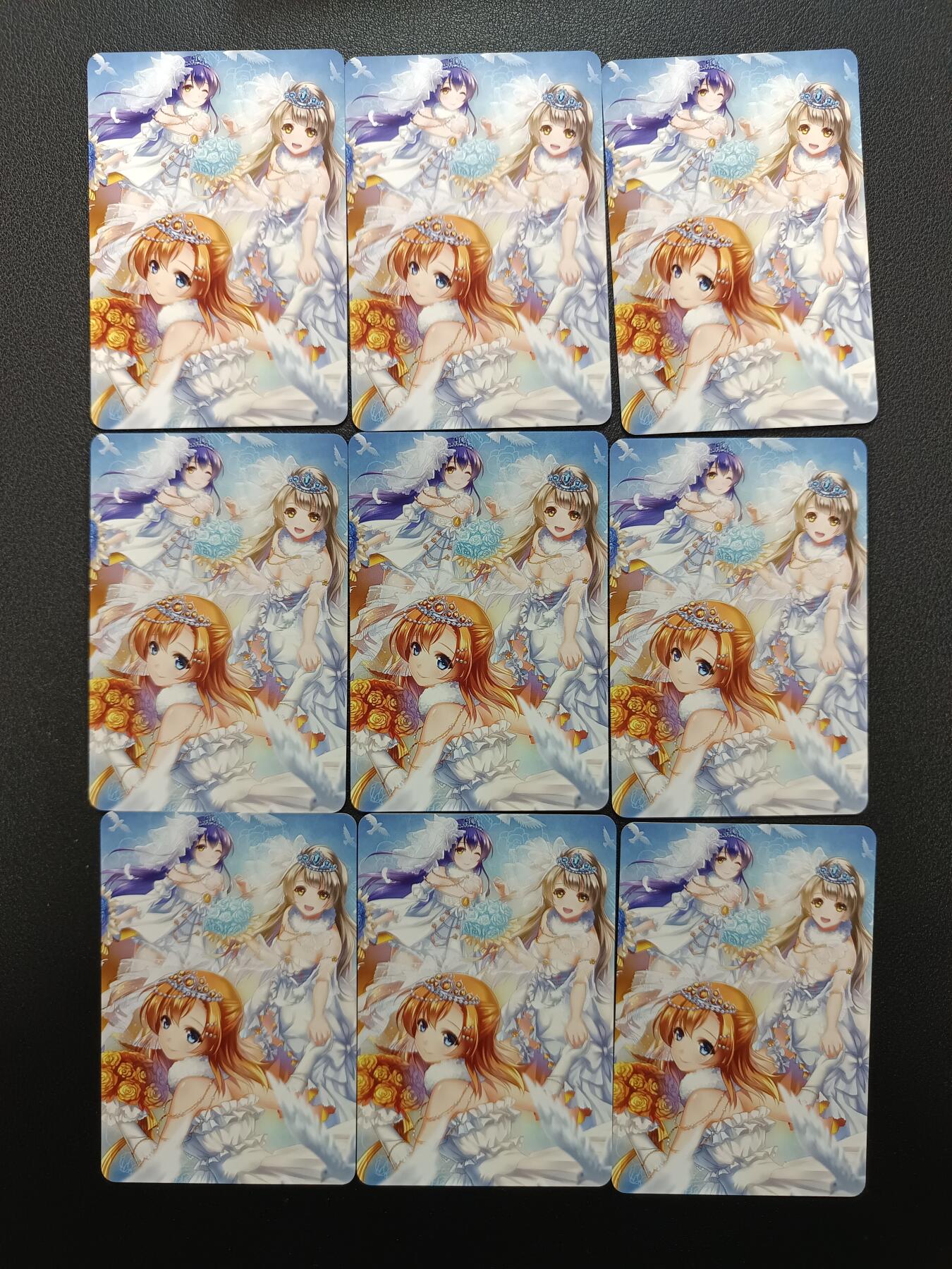 天玑星卡拍第165期《1.26周一截拍》持续收拍收评中 满赠卡需备注 动漫美女 粗闪 自制卡 九张