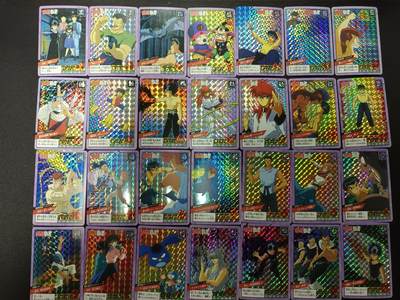 天玑星卡拍第165期《1.26周一截拍》持续收拍收评中 满赠卡需备注 - 幽游白书 格子闪 自制卡 53张