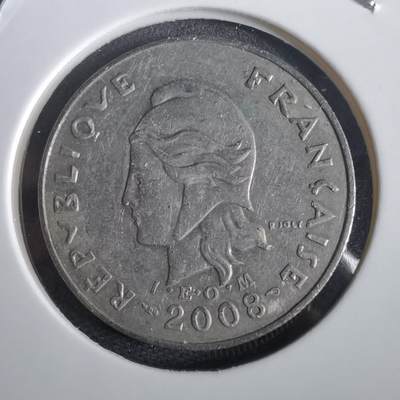 沼泽如烟--第973场 - 法属波利尼西亚2008年10法郎