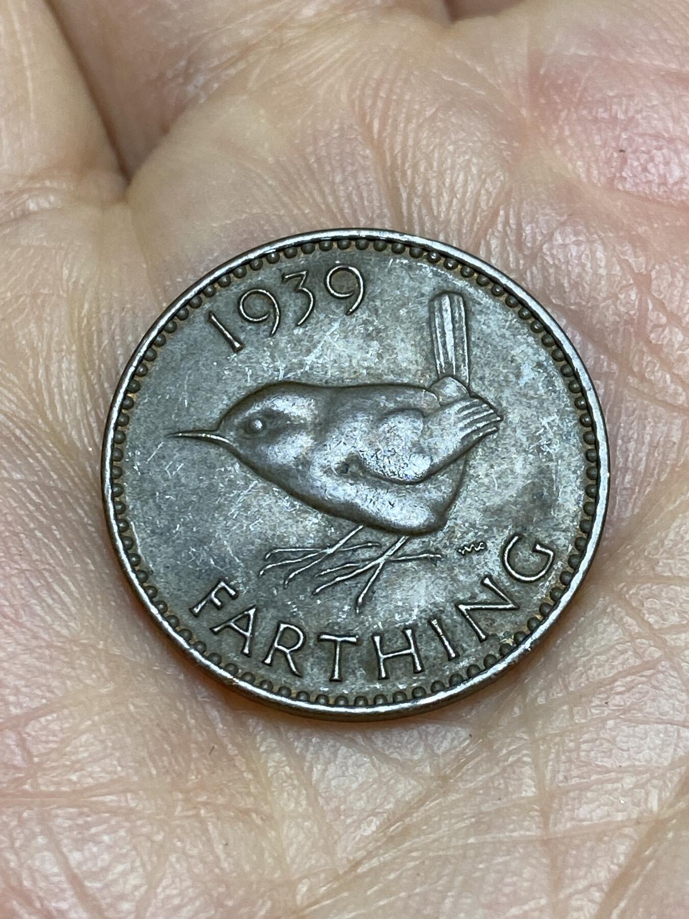 2026年第十五场(总第一百八十四场）外国好品散币场(免佣金) 英国🇬🇧1939年1法新(乔治六世第一版)