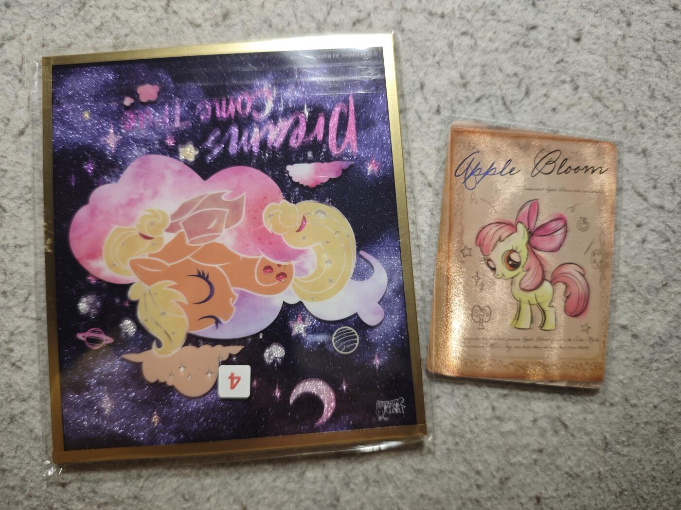 【随心含颖卡拍54期】卡游/集卡社/卡卡沃 抽卡机专场拍卖【无佣金】 卡游 小马宝莉 色纸➕卡一张