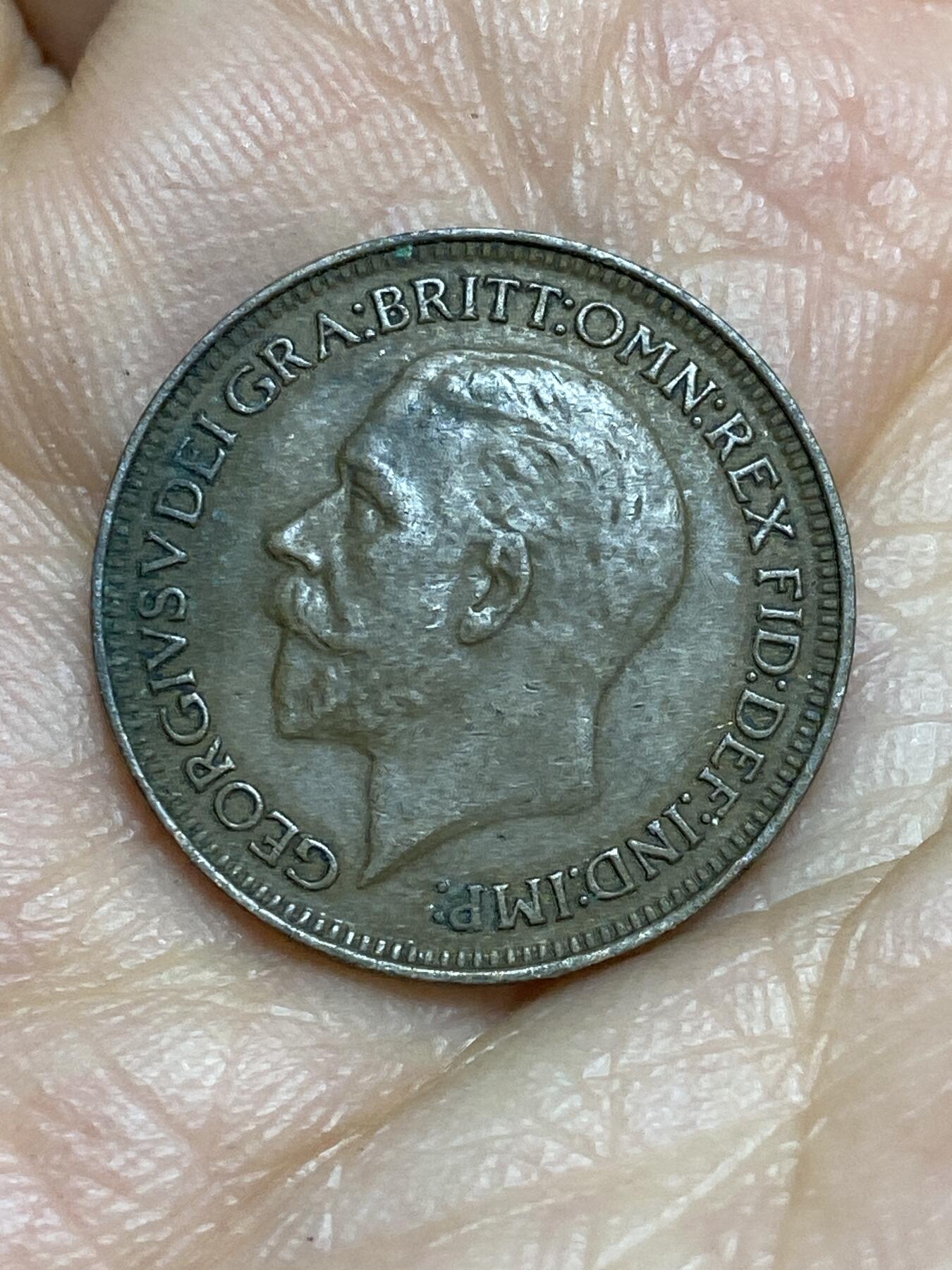 2026年第十五场(总第一百八十四场）外国好品散币场(免佣金) 英国🇬🇧1927年1法新(乔治五世第三版)