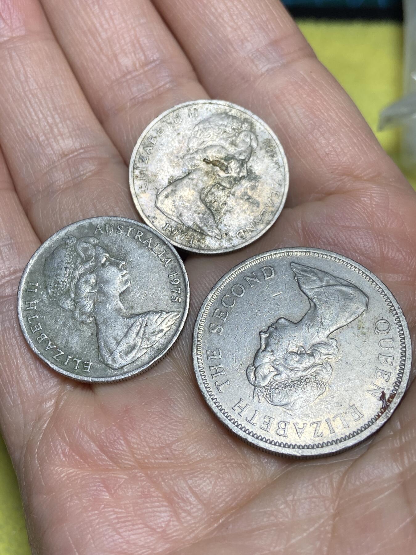 2026年第十五场(总第一百八十四场）外国好品散币场(免佣金) 3枚：泽西岛🇯🇪1980年10新便士，新西兰🇳🇿1971年10，澳大利亚🇦🇺1975年10