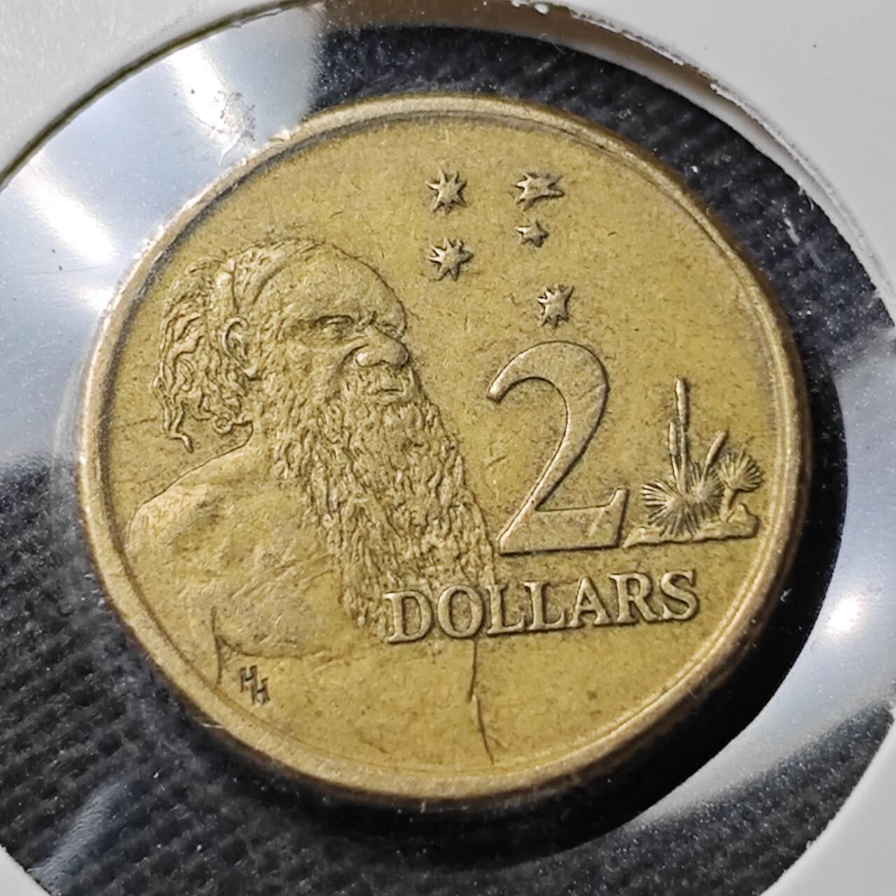 KK钱币收藏小铺  第389期  2月预留时间 周末发货  澳大利亚2元