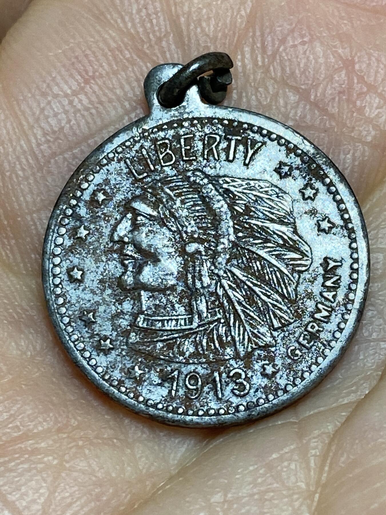 2026年第十五场(总第一百八十四场）外国好品散币场(免佣金) 美国🇺🇸1913年5美元铁质纪念章