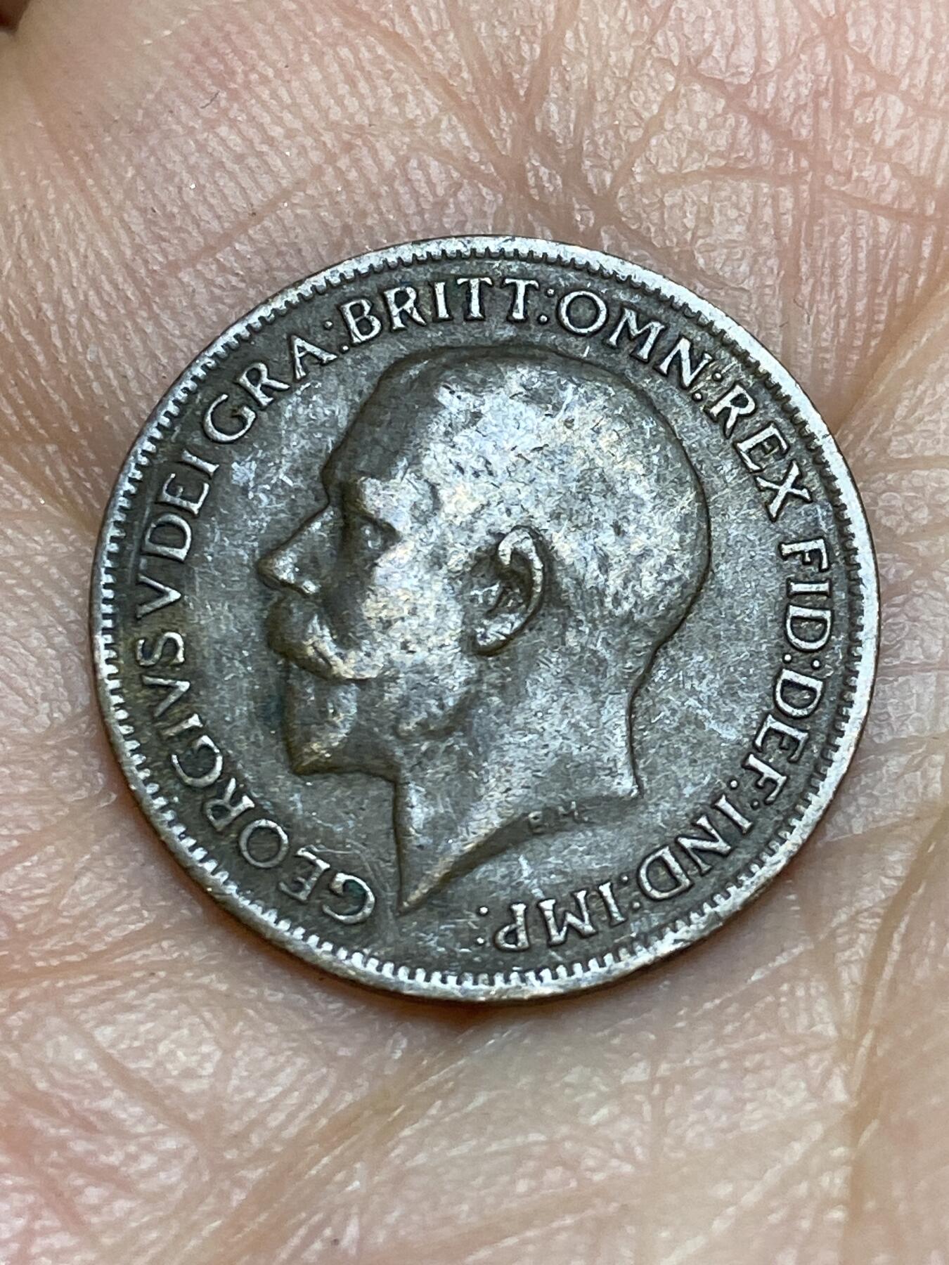 2026年第十五场(总第一百八十四场）外国好品散币场(免佣金) 英国🇬🇧1920年1法新(乔治五世第二版)