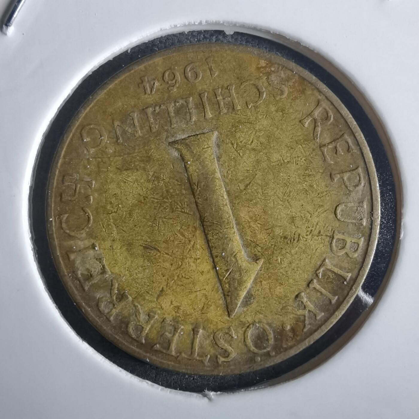 沼泽如烟--第972场 奥地利1964年1先令