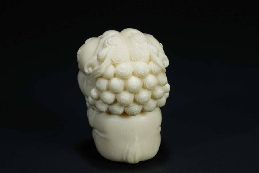 上海都达杂项专场十（全场包邮） 小萌狮手把件