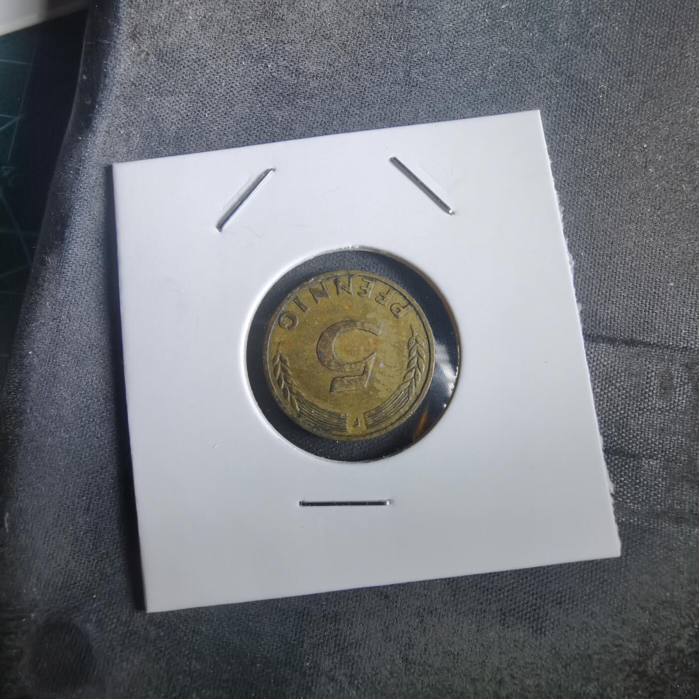 沼泽如烟--第973场 德国1949年5芬尼银行版