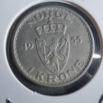 沼泽如烟--第972场 - 挪威1955年1克朗