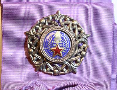 大猫徽章拍卖 第287期 - 南斯拉夫一级大星勋章 副章+大绶