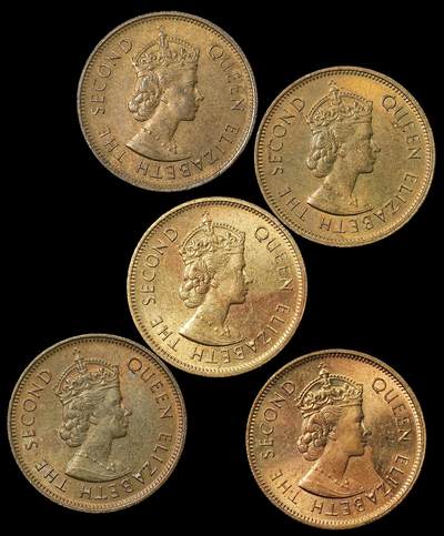 修遠堂世界钱币第102期 - 1980年香港一毫一组 曾经的名誉品，未流通