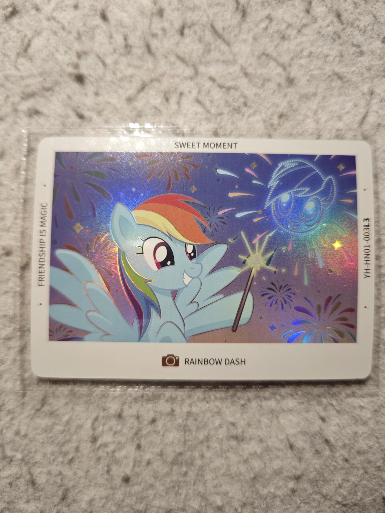 【随心含颖卡拍54期】卡游/集卡社/卡卡沃 抽卡机专场拍卖【无佣金】 卡游 小马宝莉 云宝 烟花卡一张