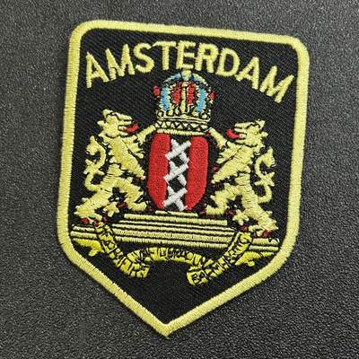 西秦中古拍卖第七十四期 - 荷兰王国阿姆斯特丹防卫部队臂章