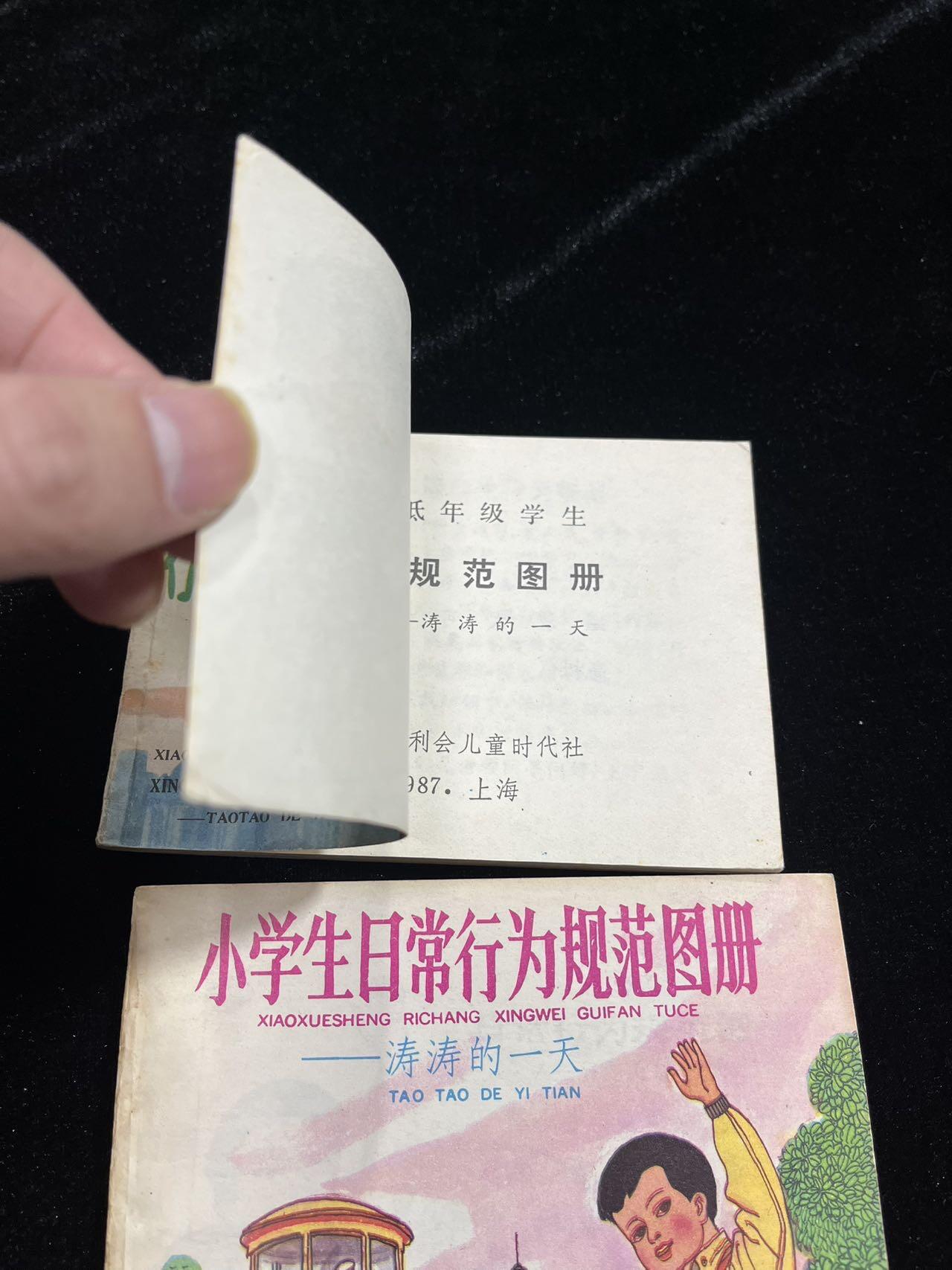 小学生日常行为规范图册2本