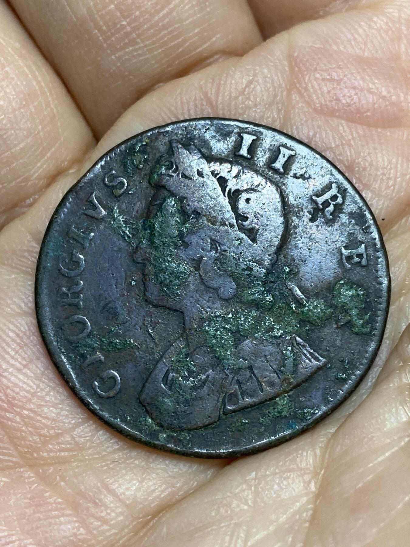 2026年第十五场(总第一百八十四场）外国好品散币场(免佣金) 英国🇬🇧1731年1/2便士(乔治二世时期)