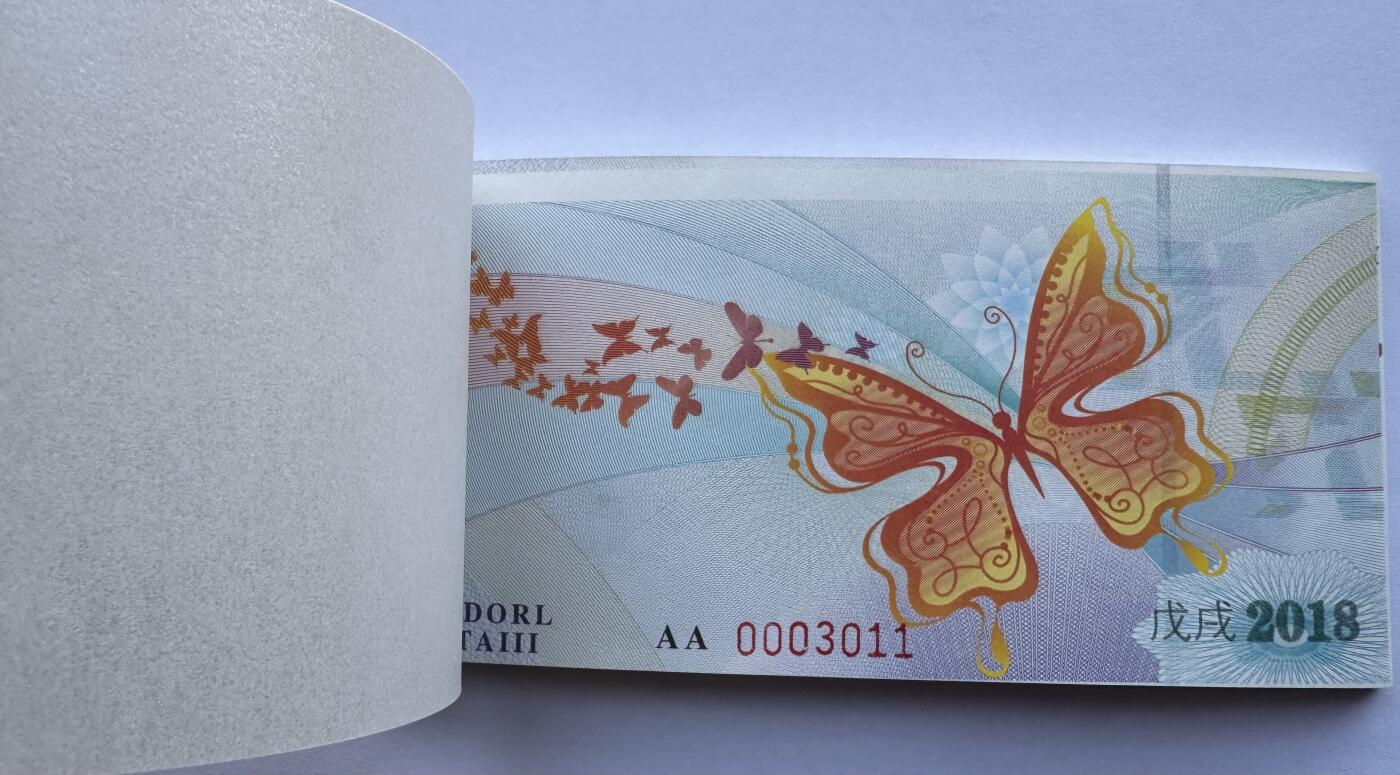 2026第2场（总第229期）：精品测试钞、连体钞综合场 中国防伪水印（样品册）内含25页不同版本水印纸UNC