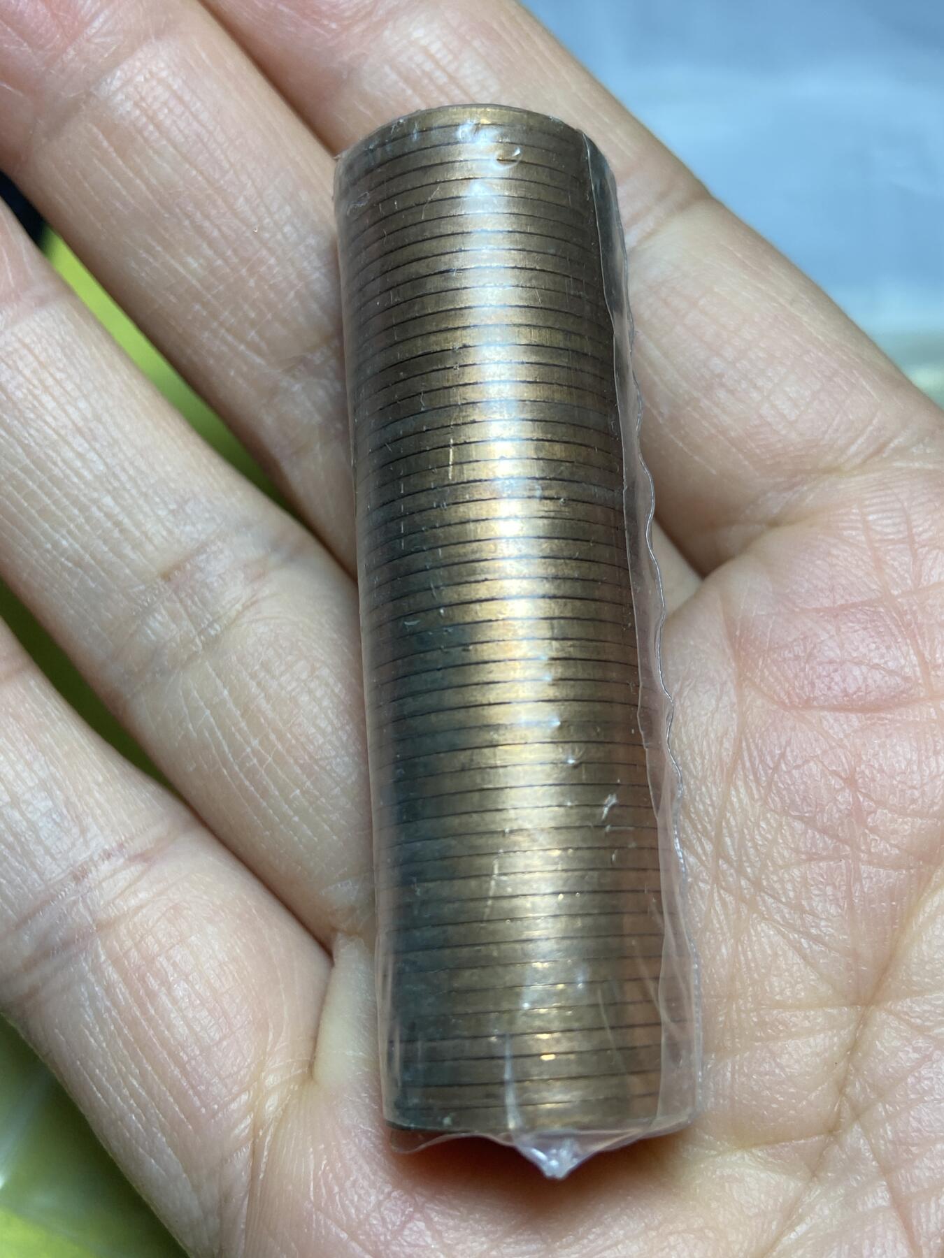 2026年第十五场(总第一百八十四场）外国好品散币场(免佣金) 英国🇬🇧1971年1/2新便士50枚原封整卷