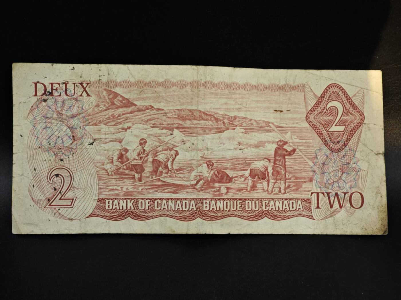 【淘币小摊】实时拍第八百五十四拍   无佣金福利纸币场   满百包邮可预留二周 每周一统一发货   加拿大2元纸币【有折】