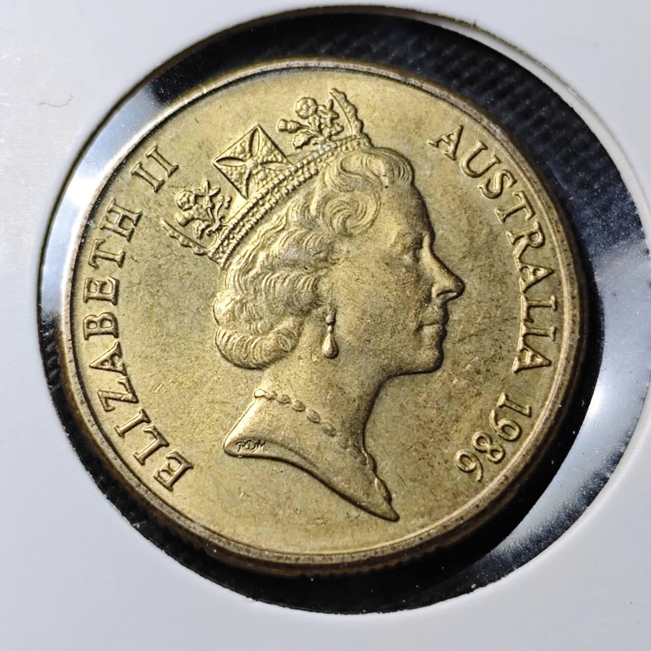 KK钱币收藏小铺  第389期  2月预留时间 周末发货  澳大利亚1元纪念币