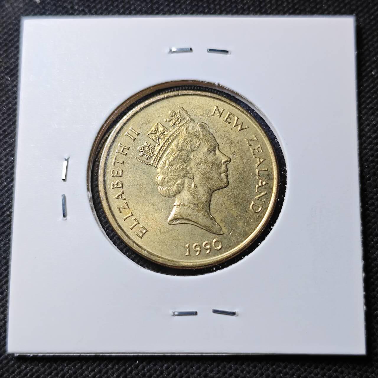 KK钱币收藏小铺  第389期  2月预留时间 周末发货  新西兰2元